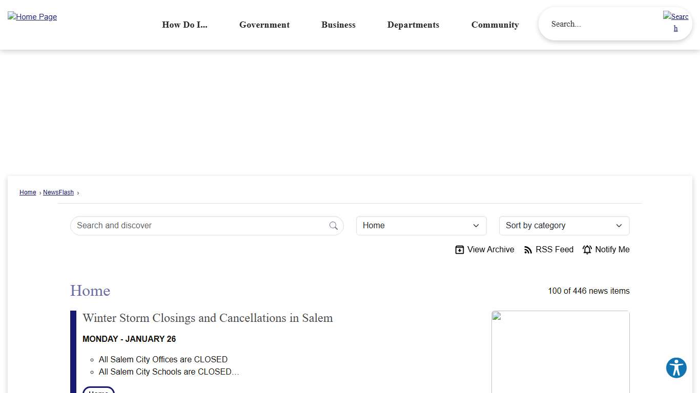 News Flash • Salem, VA